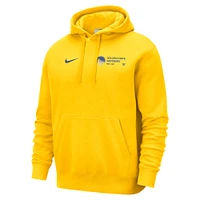 Men's Nike Gold Golden State Warriors Courtside Club Pullover Hoodie