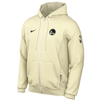 Men's Nike Golden State Warriors Authentic Standard Issue Full-Zip Hoodie Jacket