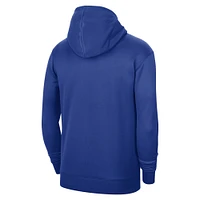 Men's Nike Royal Golden State Warriors 2023/24 Performance Spotlight On-Court Practice Pullover Hoodie