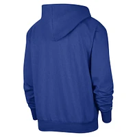 Men's Nike Royal Golden State Warriors Authentic Performance Pullover Hoodie