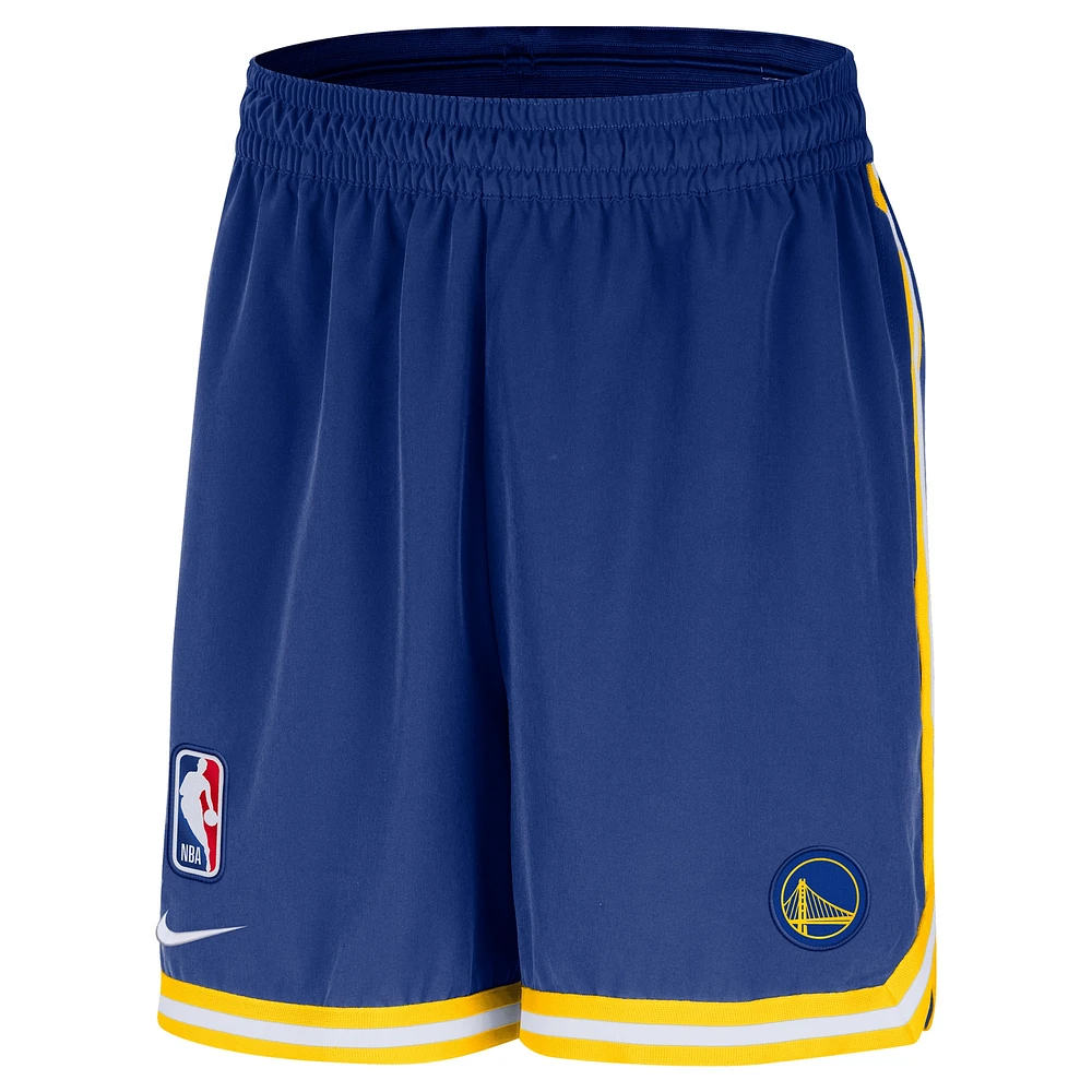 Men's Nike Royal Golden State Warriors Authentic Pre-Game Woven Performance Shorts