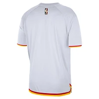 Men's Nike  White Golden State Warriors 2024/25 Classic Edition Pregame Shooting T-Shirt