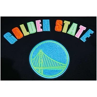 Men's  Pro Standard Black Golden State Warriors Neon Pullover Hoodie