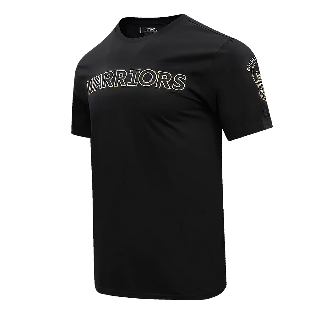 Men's Pro Standard Black Golden State Warriors Wordmark T-Shirt