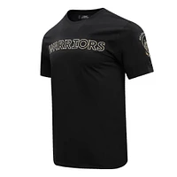 Men's Pro Standard Black Golden State Warriors Wordmark T-Shirt