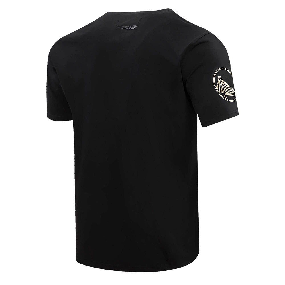 Men's Pro Standard Black Golden State Warriors Wordmark T-Shirt