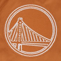 Men's Pro Standard Brown Golden State Warriors Paint The City Full-Zip Jacket
