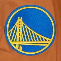 Men's Pro Standard Brown Golden State Warriors Paint The City Full-Zip Jacket