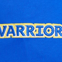 Men's Pro Standard Royal Golden State Warriors Script Tail Pullover Hoodie
