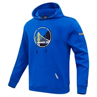 Men's Pro Standard Royal Golden State Warriors Split Logo Pullover Hoodie