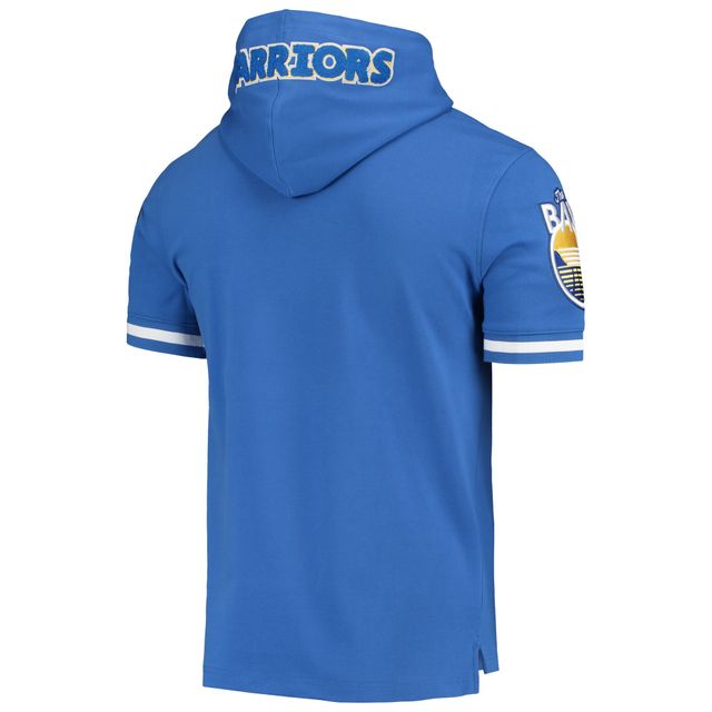 Sweat à capuche manches courtes Pro Standard Stephen Curry Royal Golden State Warriors pour homme avec nom et numéro