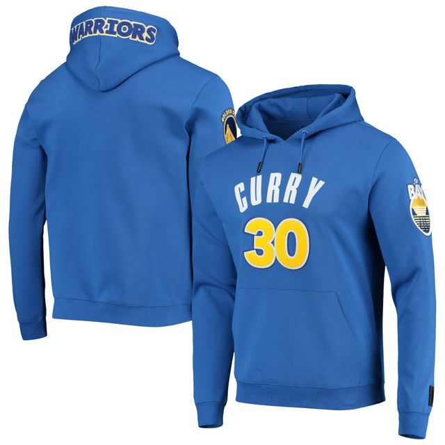 Sweat à capuche Pro Standard Stephen Curry Royal Golden State Warriors Player pour homme