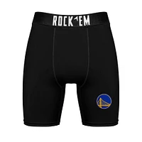 Men's Rock Em Socks Golden State Warriors Primary Crew & Boxer Briefs Combo Pack