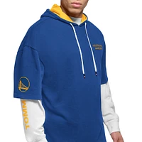 Men's Tommy Jeans Royal/White Golden State Warriors Matthew 2 1 T-Shirt & Hoodie Combo Set