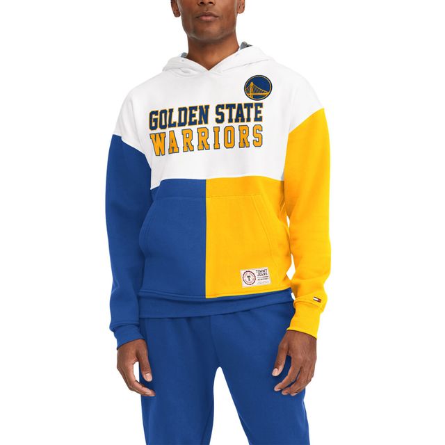 Tommy Jeans pour homme Golden State Warriors - Sweat à capuche Andrew Split Color Block
