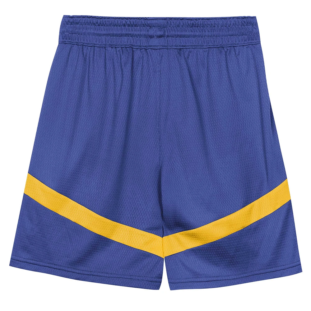 Preschool Royal Golden State Warriors Mesh Tank Top and Shorts Set