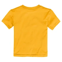 Toddler Jordan Brand Gold Golden State Warriors Essential Jumpman T-Shirt