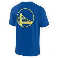 Unisex Fanatics Royal Golden State Warriors Elements Super Soft Short Sleeve T-Shirt