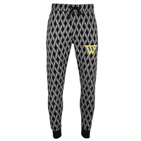 Unisex FISLL x Benny Gold Black Golden State Warriors Statement Edition Splash Net Jogger Pants