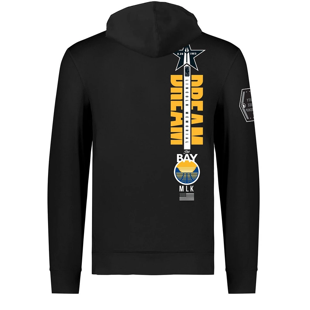 Unisex FISLL x Black History Collection  Golden State Warriors Pullover Hoodie