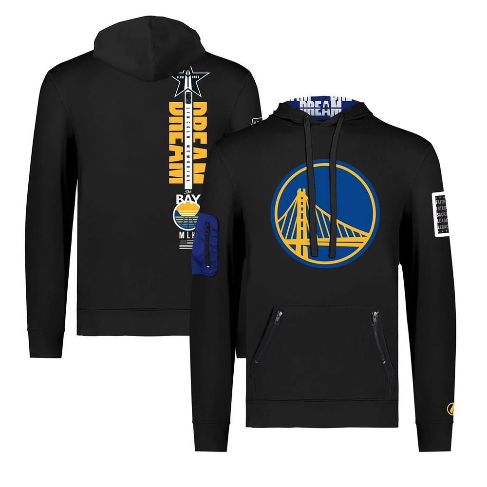 Unisex FISLL x Black History Collection Golden State Warriors Pullover Hoodie