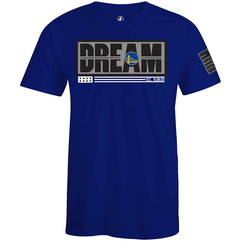 T-shirt unisexe FISLL x Black History Collection Royal Golden State Warriors