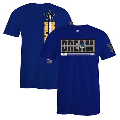 T-shirt unisexe FISLL x Black History Collection Royal Golden State Warriors