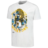 Unisex NBA x Kathy Ager White Golden State Warriors Identify Artist Series T-Shirt