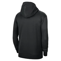 Unisex Nike Black Golden State Warriors 2023/24 Performance Spotlight On-Court Practice Pullover Hoodie
