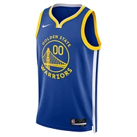 Unisex Nike Royal Golden State Warriors Custom Swingman Jersey - Icon Edition