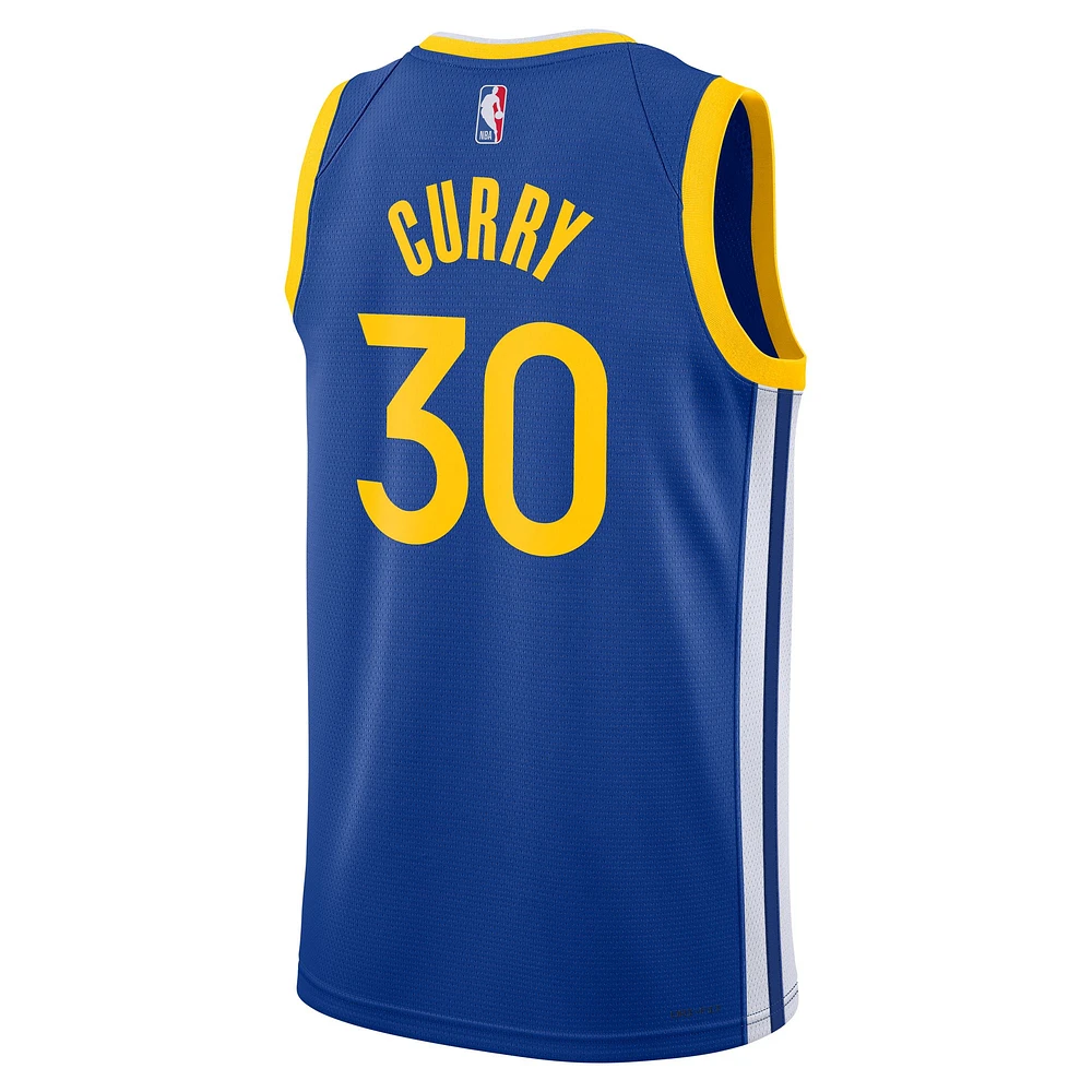 Unisex Nike Stephen Curry Royal Golden State Warriors Swingman Jersey - Icon Edition