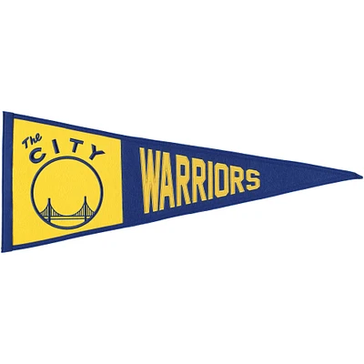 WinCraft Golden State Warriors Fanion avec logo rétro 13" x 32"