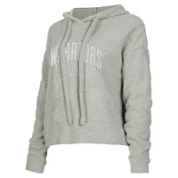 Women's Concepts Sport  Gray Golden State Warriors Ventura Comfy Pullover Hoodie