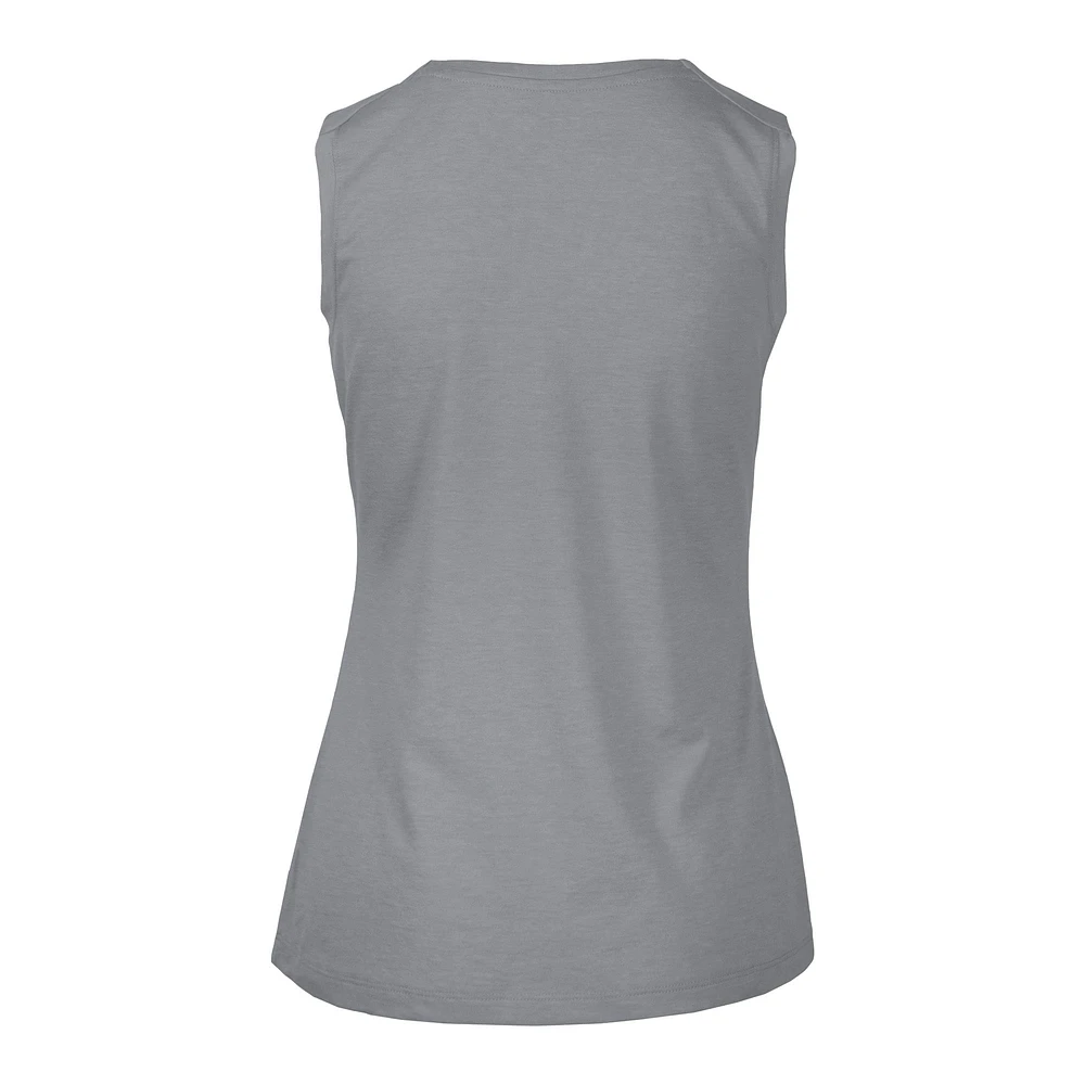 Women's Levelwear  Gray Golden State Warriors Mother's Day Macy Core Logo Tank Top