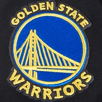 Women's Pro Standard Black Golden State Warriors Jewels Boxy Cropped T-Shirt