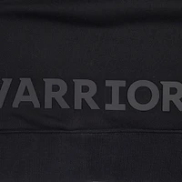 Women's Pro Standard Black Golden State Warriors Jewels Cropped Pullover Hoodie