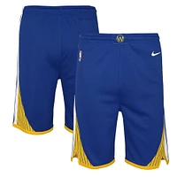 Youth Nike Royal Golden State Warriors Swingman Icon Edition Shorts