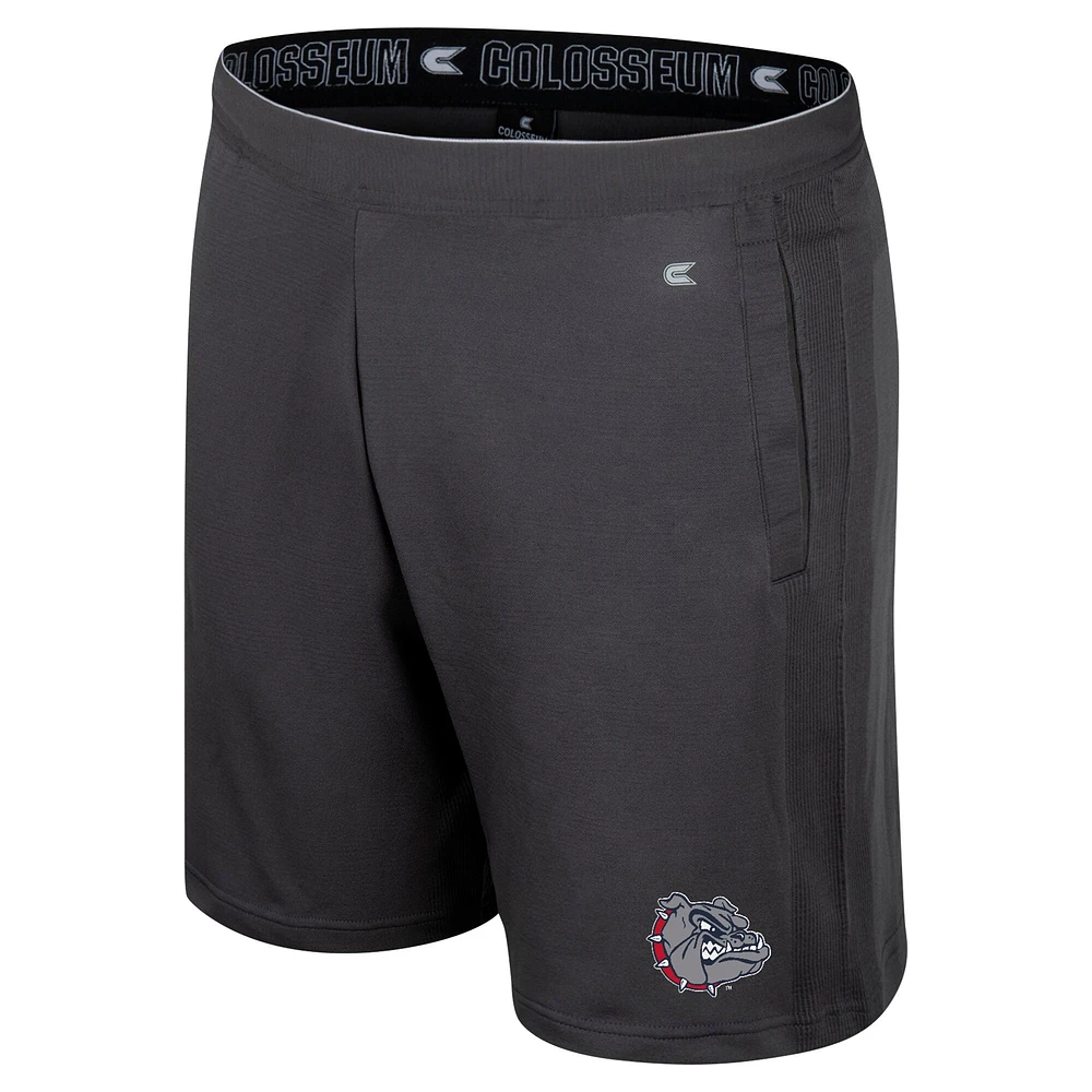 Men's Colosseum Charcoal Gonzaga Bulldogs Forget Shorts