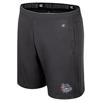 Men's Colosseum Charcoal Gonzaga Bulldogs Forget Shorts