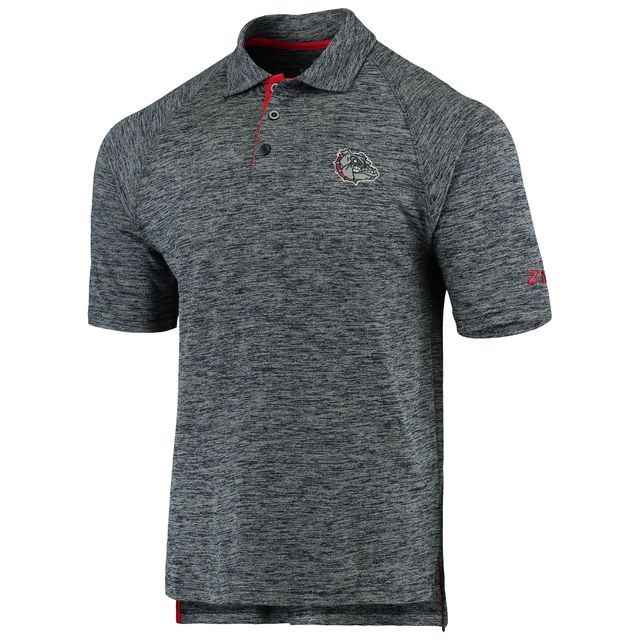 Polo raglan Colosseum bleu marine chiné Gonzaga Bulldogs pour homme