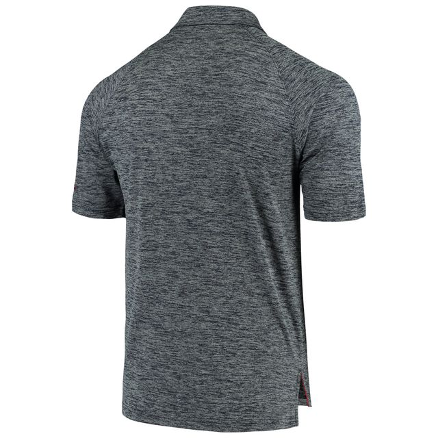 Polo raglan Colosseum bleu marine chiné Gonzaga Bulldogs pour homme