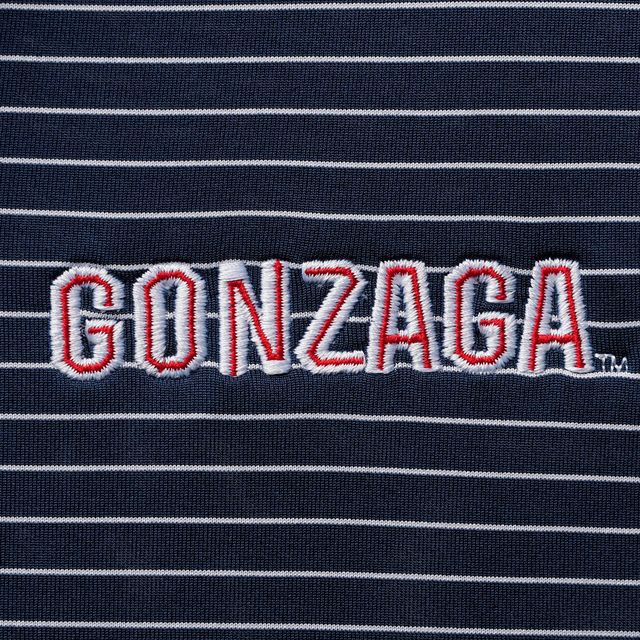 Polo pour homme Nike Gonzaga Bulldogs Stadium Stripe Performance Team - Bleu marine