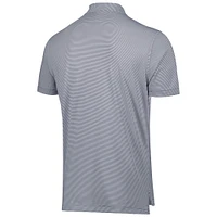 Men's Peter Millar Navy Gonzaga Bulldogs Jubilee Striped Performance Jersey Polo
