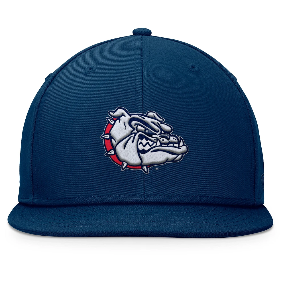 Men's Top of the World Navy Gonzaga Bulldogs Fundamental Snapback Hat