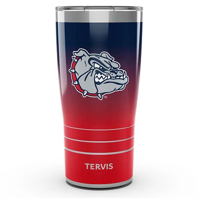 Tervis Gonzaga Bulldogs 20 oz. Gobelet en acier inoxydable Ombre