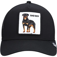Casquette Snapback noire Baddest Boy Trucker Goorin Bros pour hommes