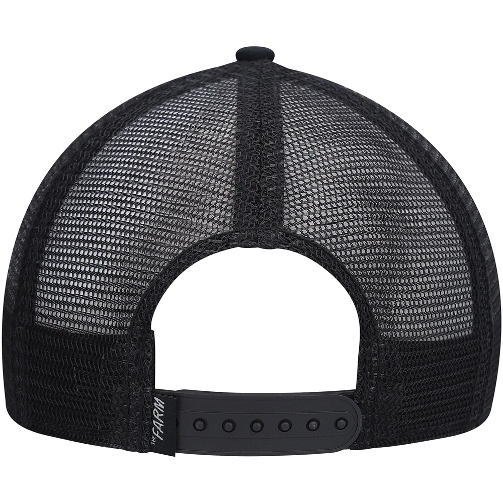 Casquette Snapback noire Baddest Boy Trucker Goorin Bros pour hommes