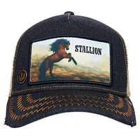Men's Goorin Bros Charcoal Rodeo Stallion Trucker Adjustable Hat