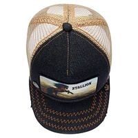 Men's Goorin Bros Charcoal Rodeo Stallion Trucker Adjustable Hat