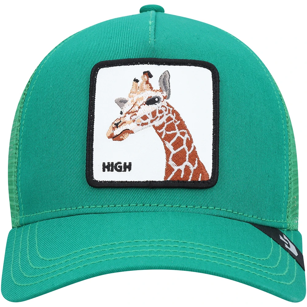 Men's Goorin Bros Kelly Green The Giraffe Trucker Adjustable Hat